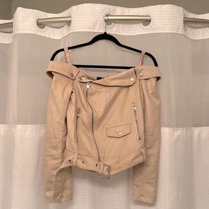 Forever 21 Faux Suede Leather Jacket